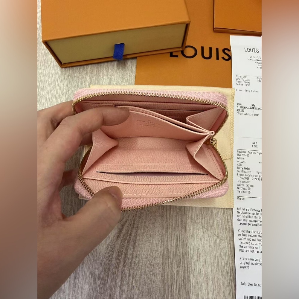 Louis Vuitton Damier Azur Zippy Coin Purse - Picture 10 of 15